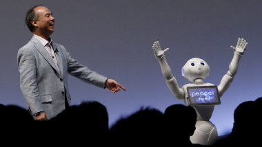 Masayoshi Son az AI felé Forrás: Bloomberg
